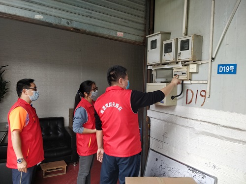 南源街:青年社区开展消防安全检查及穗康码推广工作(图)