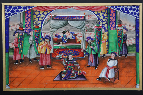 “辕门斩子”戏曲故事通草画 (2).jpg