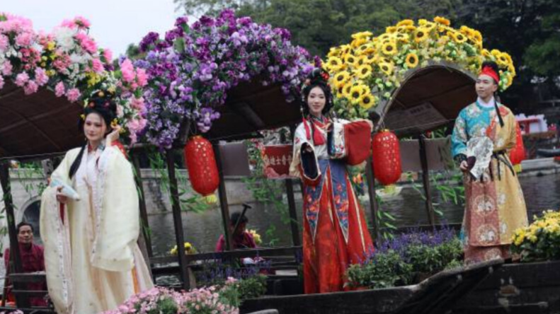 2024 Guangzhou Water Flower Market kicks off in Guangzhou&#39;s Liwan