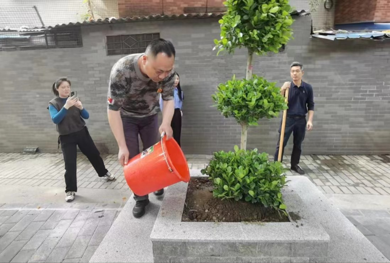 3月20日，花地街道林长办联合街团委、妇联、少工委、新时代文明实践所、花地中学、澜沧古茶有限公司等单位及企业开展植树节义务植树活动E.png