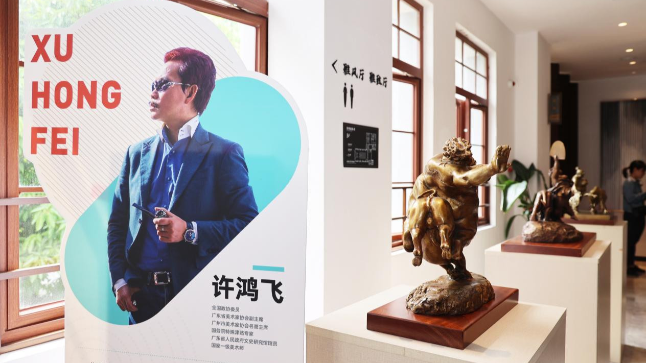 Guangzhou sculpture master: Sculpture conveys Lingnan culture to the world