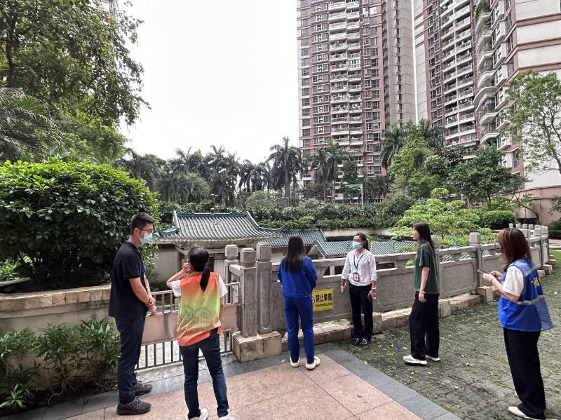4月29日下午，花地街道联合文物所在社区居委会对花地街辖区内的大通烟雨井遗址、小蓬仙馆、同盛机器厂等文物开展文物安全巡查工作D.png